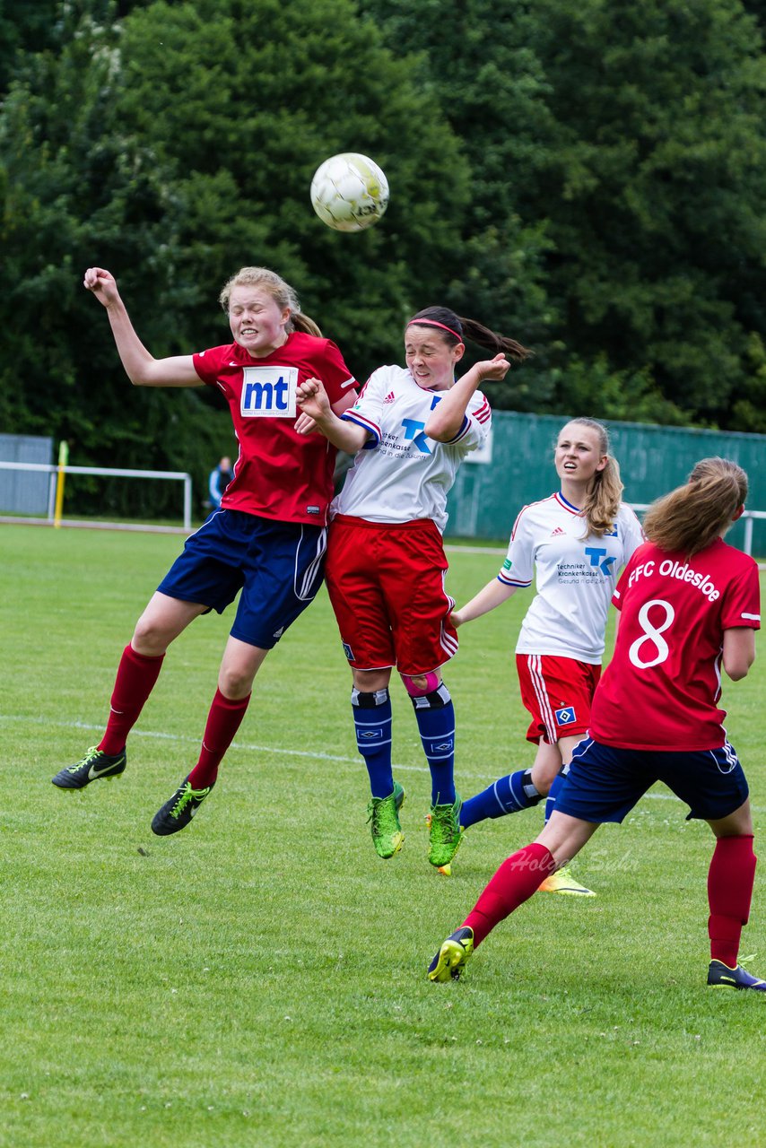 Bild 88 - B-Juniorinnen FFC Oldesloe - Hamburger SV : Ergebnis: 2:8